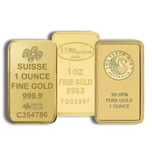 1oz Gold Bars