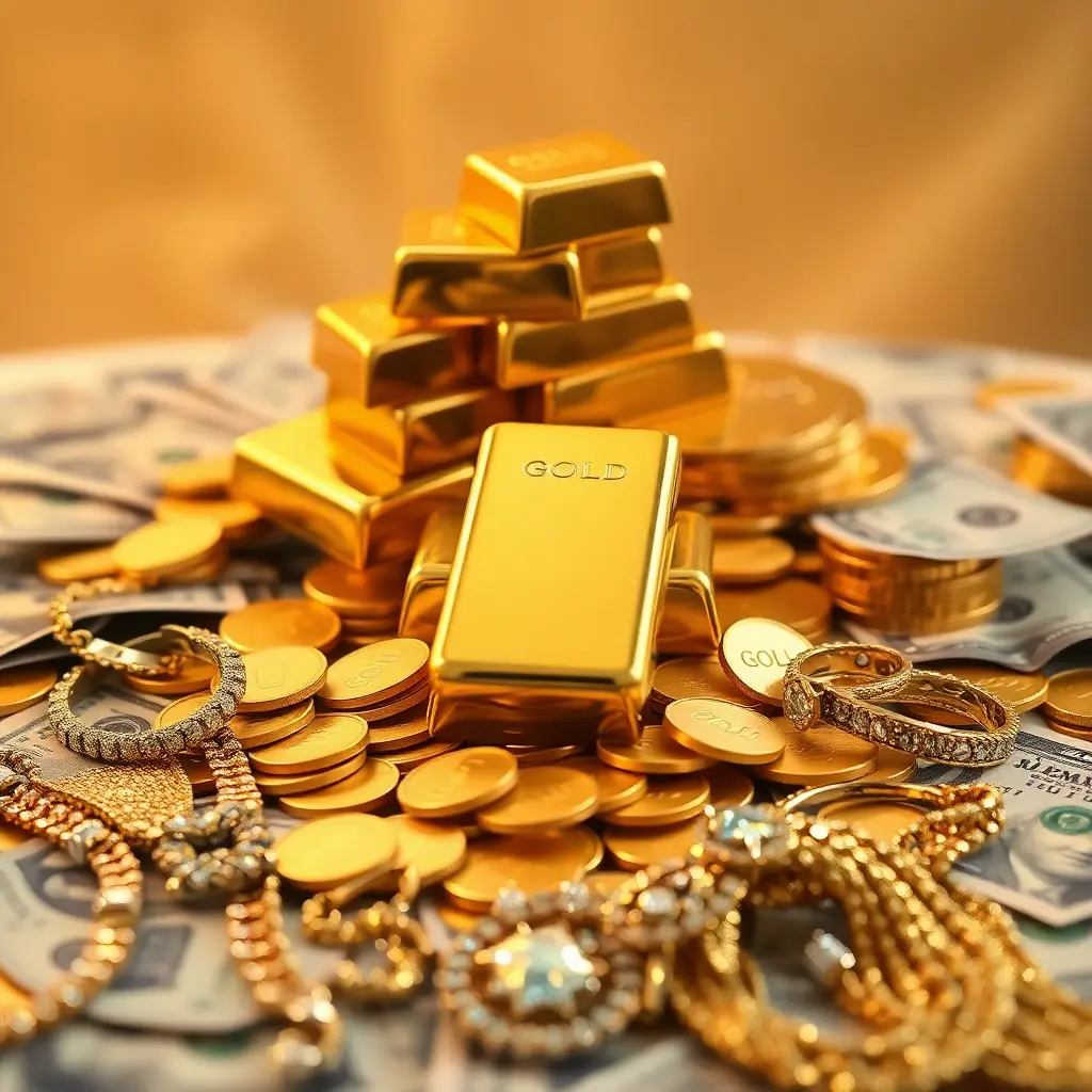 We buy a wide variety of gold, silver, jewelry, platinum, and palladium products