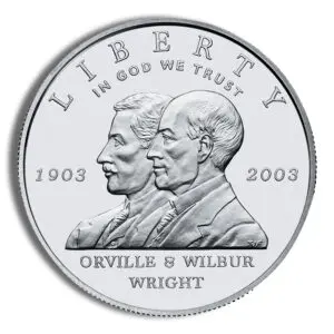 2003-P $1 First Flight Silver Commem - BU
