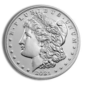 2021-O Morgan Dollar w/Box & COA