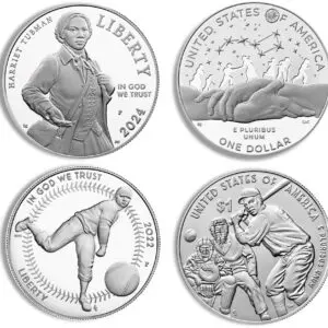 U.S. $1 Modern Silver Commemorative Coin - Cap/Slab