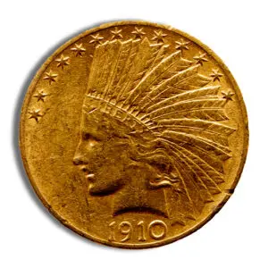 $10 Gold Indian Eagle - XF