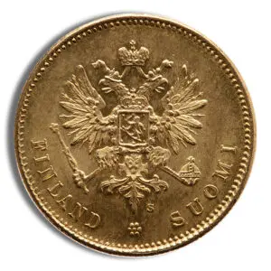 Finland 20 Markkaa Gold Coin