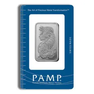1 oz Palladium Bar - PAMP Fortuna (Carded)