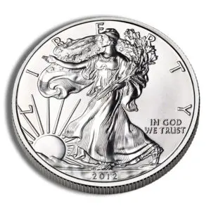 2012 Silver American Eagle - BU