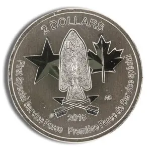 Canadian 1/2 oz Special Service Devil's Brigade Coin (Year Varies)