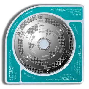 Platinum Cook Island 1 oz Armillary Coin (Valcambi)