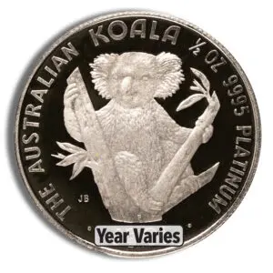 Platinum Koala - 1/2 oz (Year Varies)