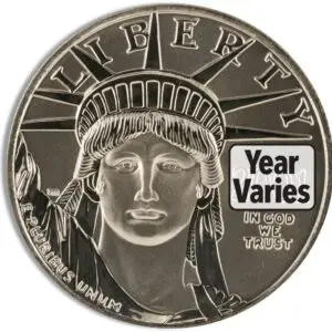 1/2 oz Platinum Eagle - BU (Date Varies)