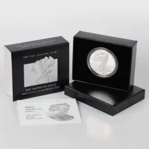 2023-W Proof Silver Eagle with Box & COA