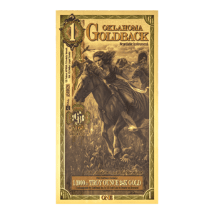 Oklahoma 1 Goldback