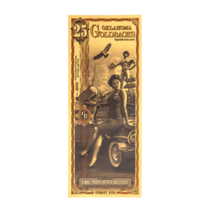 Oklahoma 25 Goldback