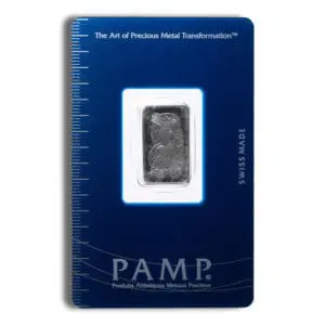5 gram Platinum Bar - Brand Varies (Carded)