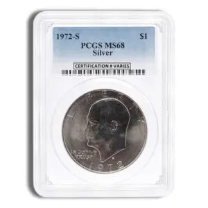 1972-S Ike Dollar - PCGS MS68