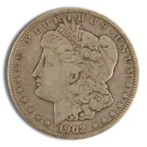 1878-1904 Morgan Silver Dollar - F+