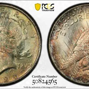 1925 $1 MS66 PCGS