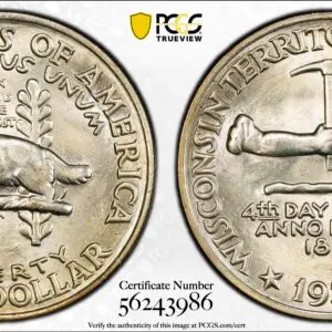 1936 50C MS67 PCGS
