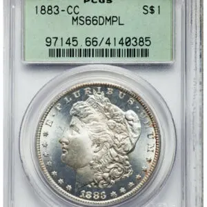 1883-CC $1 MS66 DMPL OGH PCGS