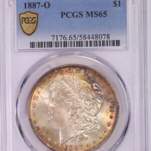 1887-O $1 MS65 PCGS