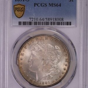 1891-S $1 MS64 PCGS