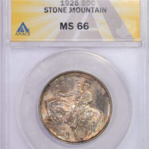 1925 50C MS66 ANACS
