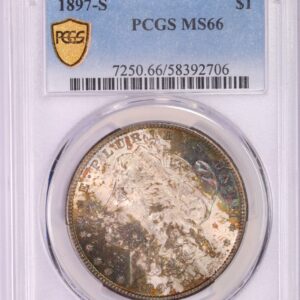 1897-S $1 MS66 PCGS